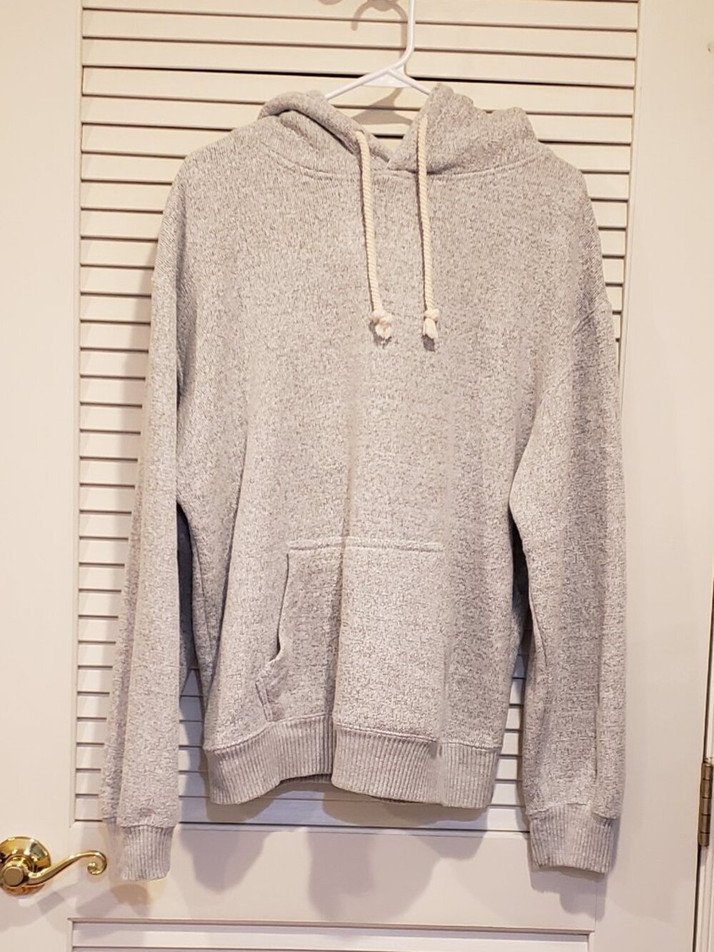 Women's Trade Heritage Slouchy knit Large Grey hoodie (NWOT)